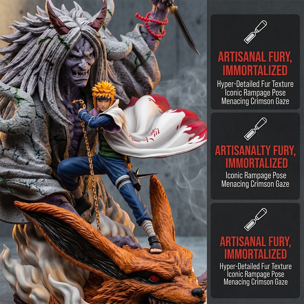 Desk Setup Gear - Bandai Naruto Model Toy GK Figure