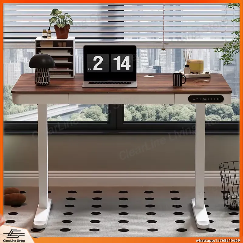 Desk Setup For Gaming - Electric Height Adjustable Gaming Desk with