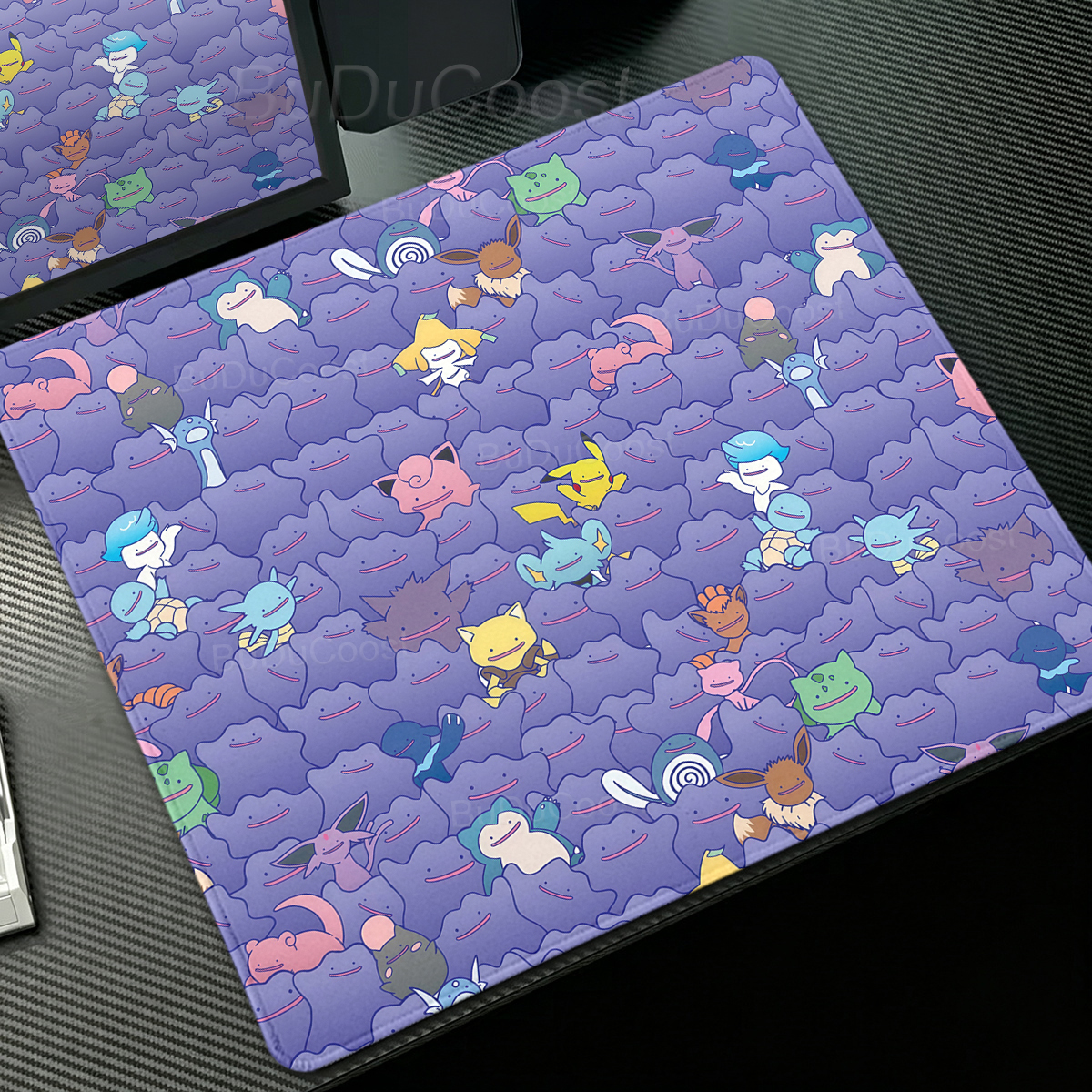 Anime Pokémon Ditto Mouse Pad  - đánh giá và giá Desk Setup For Gaming