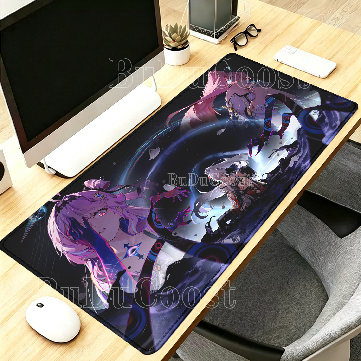 Kawaii Anime Girl Denia Wuther - đánh giá và giá Desk Setup Anime