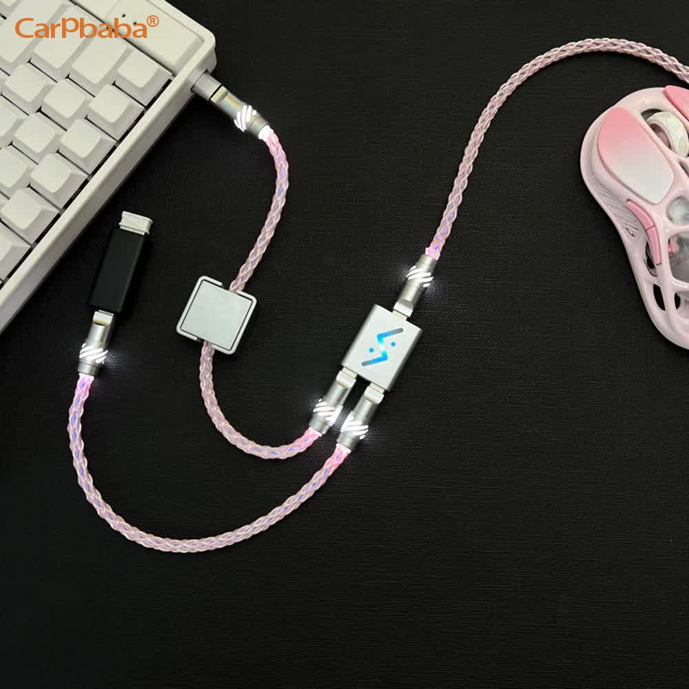 Customized Luminous Gaming Typ - đánh giá và giá Desk Setup Usb Hub