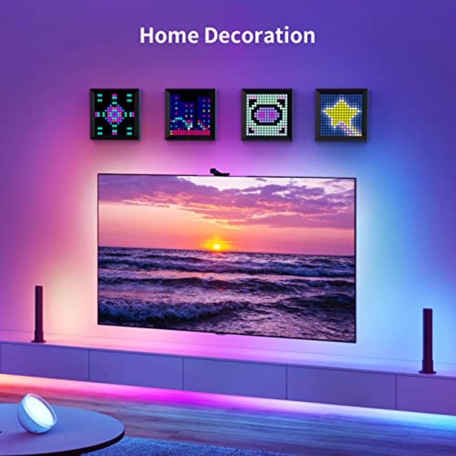 LED Light Pixel Display Panel  - đánh giá và giá Desk Setup For Gaming