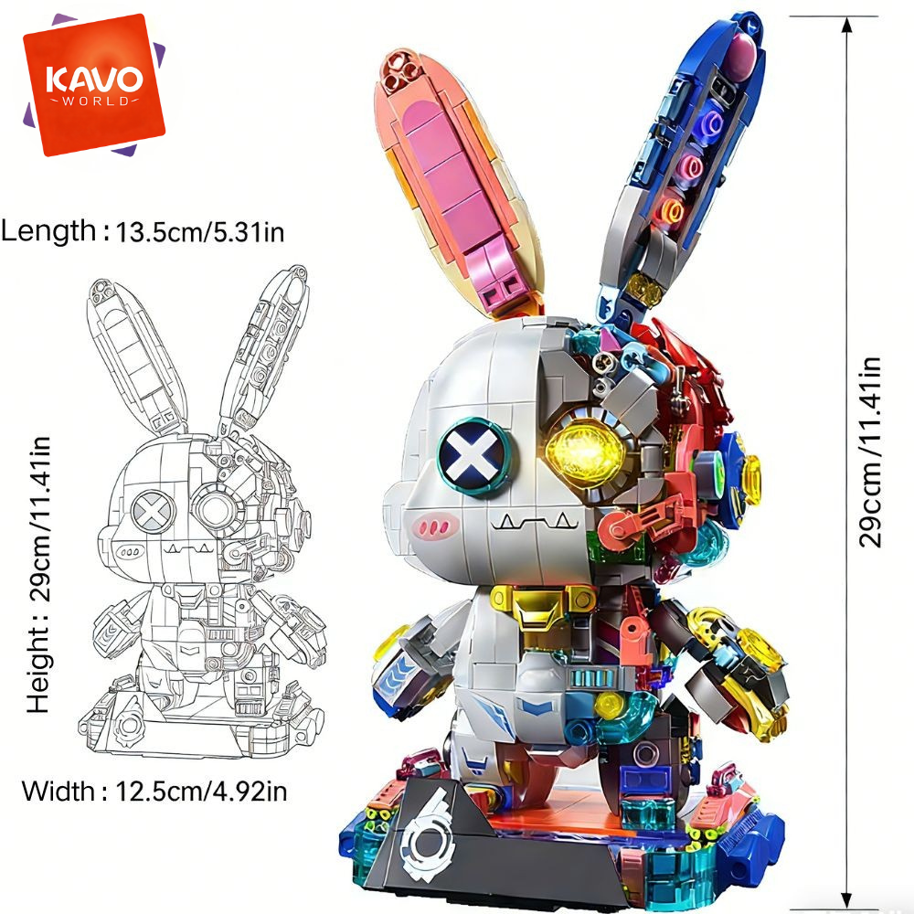 KAVOWORLD Cyberpunk Mechanical - đánh giá và giá Desk Setup Gifts
