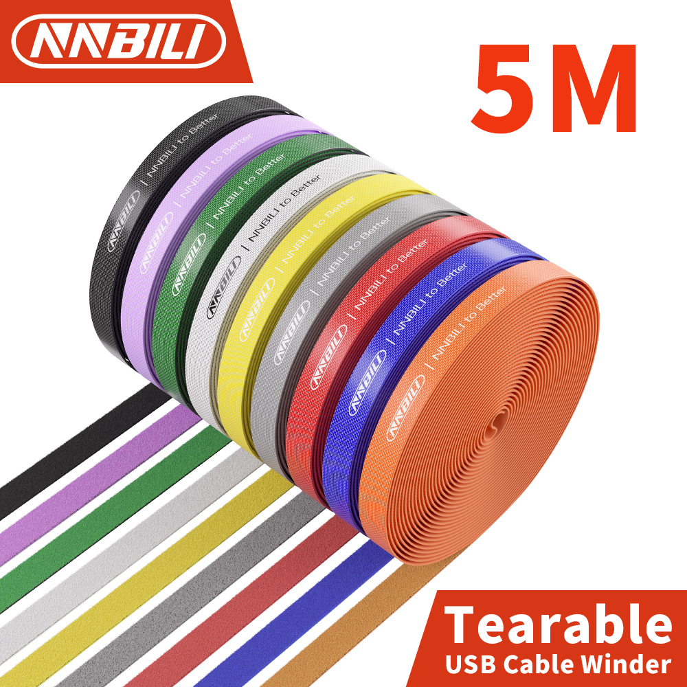 NNBILI Data Cable Management S - đánh giá và giá Cable Velcro Strap