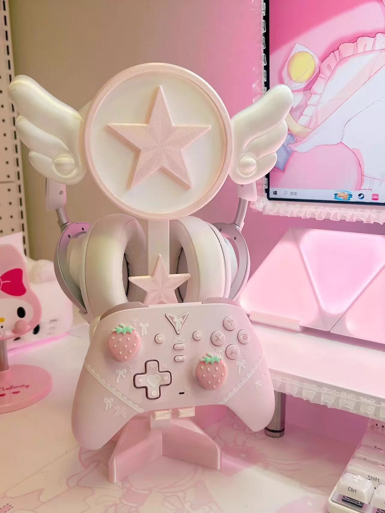 Headphone Game Stand ,E-Sports - đánh giá và giá Desk Setup Headphone Stand