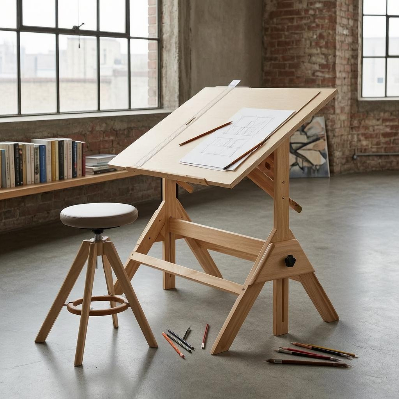 Art Furniture Drafting Desk Ad - đánh giá và giá Desk Setup Tablet