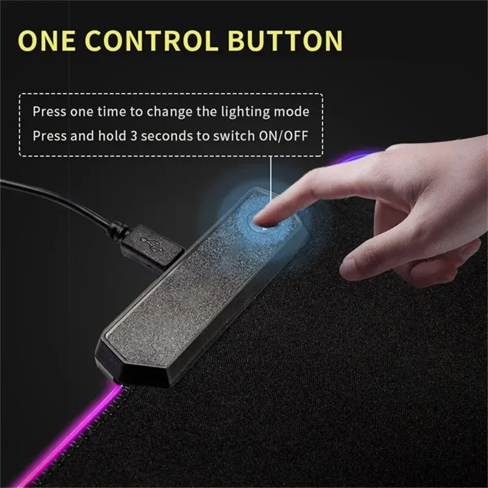 New Gamer Rgb Desk Mat Back Li - đánh giá và giá Desk Setup For Gaming