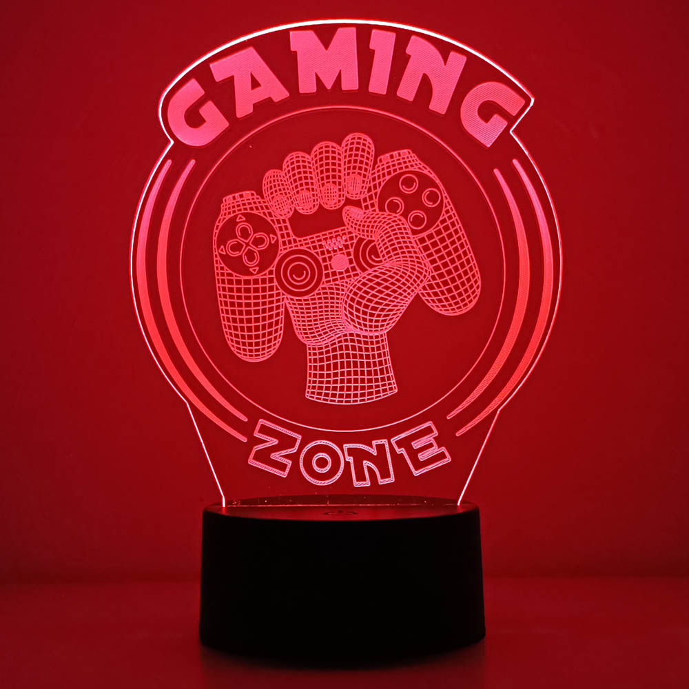 3D Night Light Lamp Gaming Roo - đánh giá và giá Desk Setup Gifts