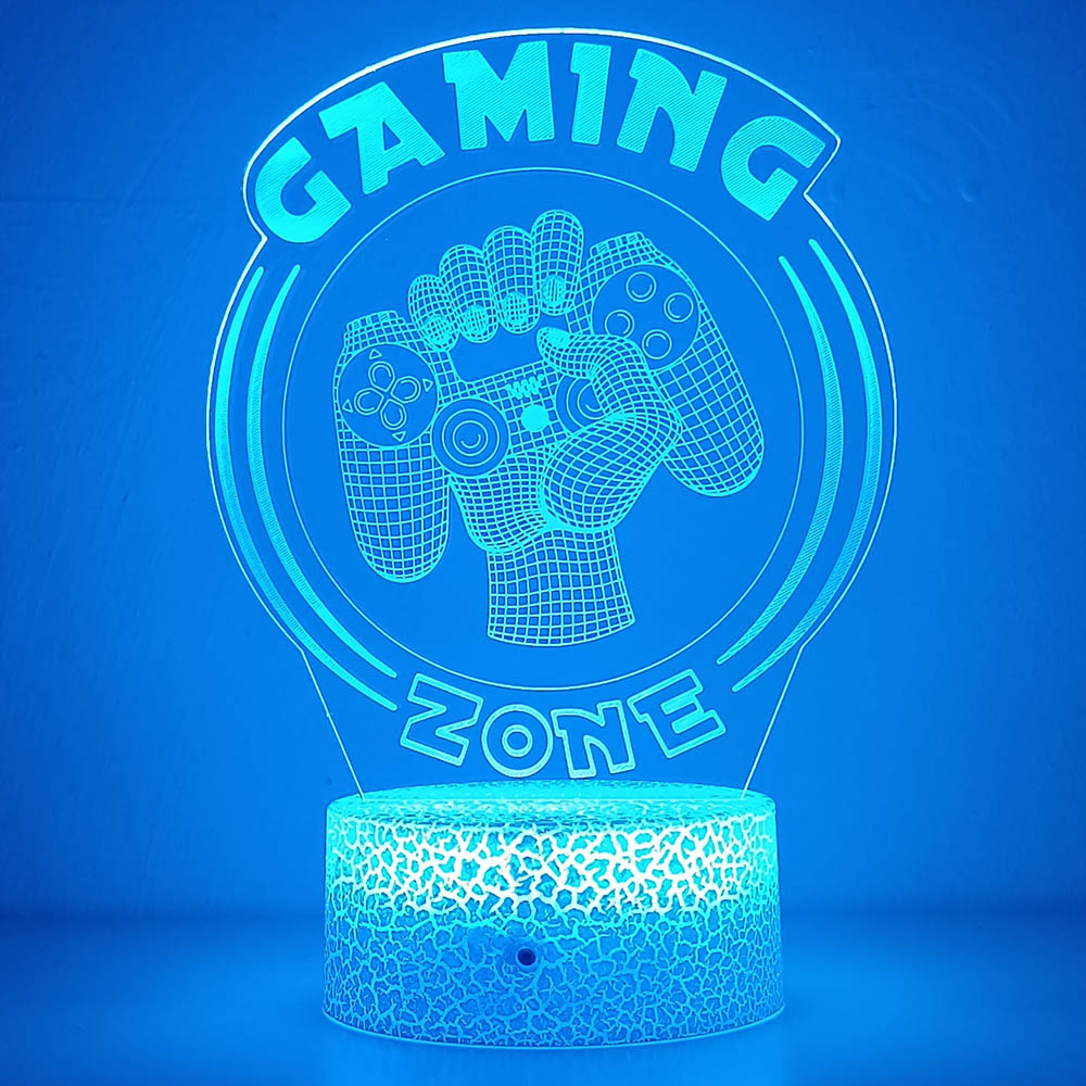 3D Night Light Lamp Gaming Roo - đánh giá và giá Desk Setup Gifts
