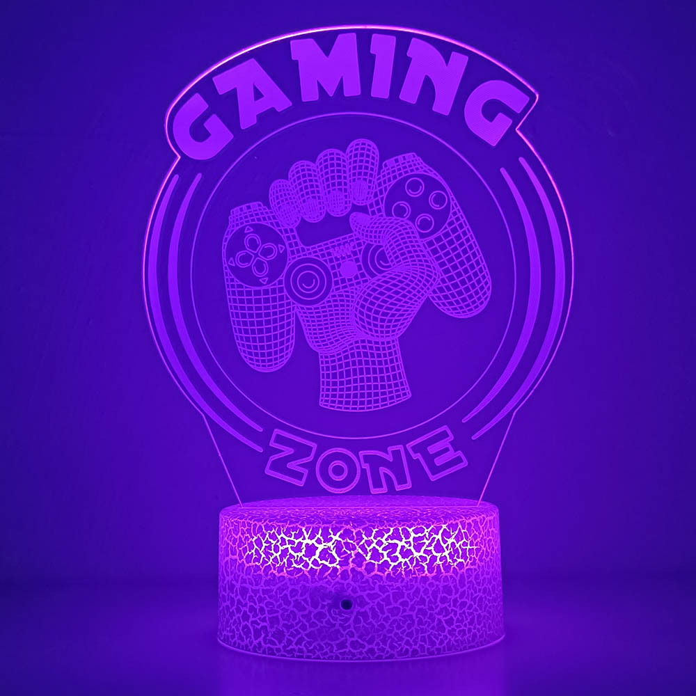 3D Night Light Lamp Gaming Roo - đánh giá và giá Desk Setup Gifts