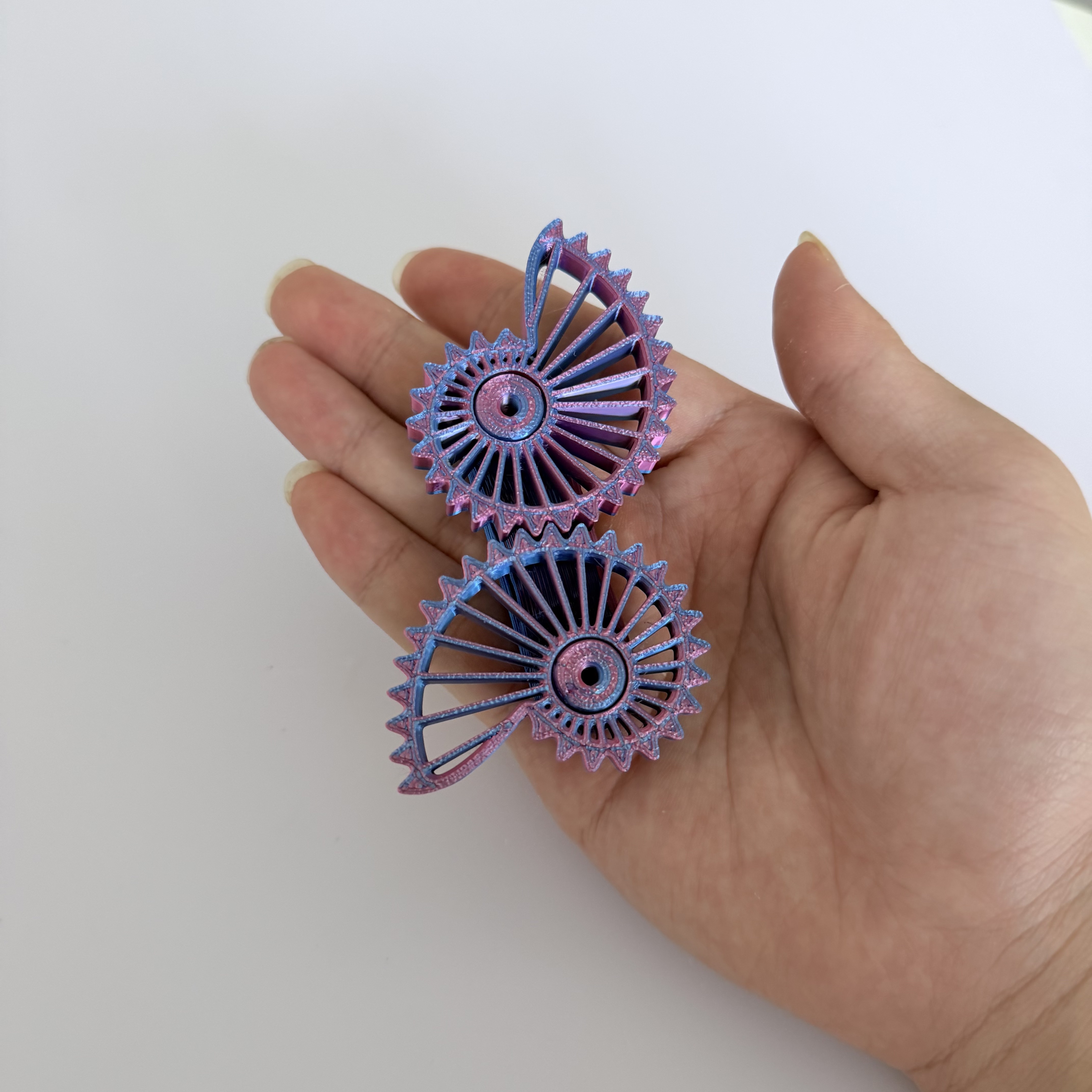 3D Printed Nautilus Gear Ornam - đánh giá và giá Desk Setup Gear