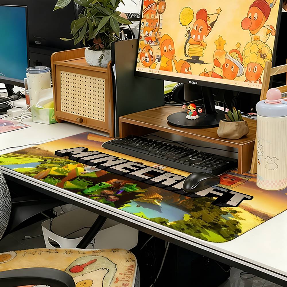 M-Minecraft Game Mouse Pad Gam - đánh giá và giá Desk Setup Anime