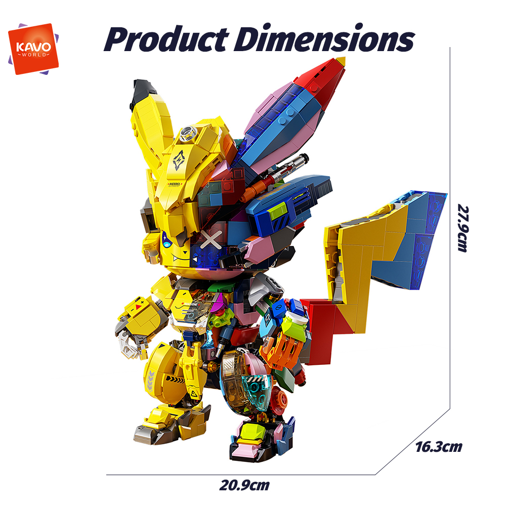 KAVOWORLD 1505 PCS DIY Mecha A - đánh giá và giá Desk Setup Gifts