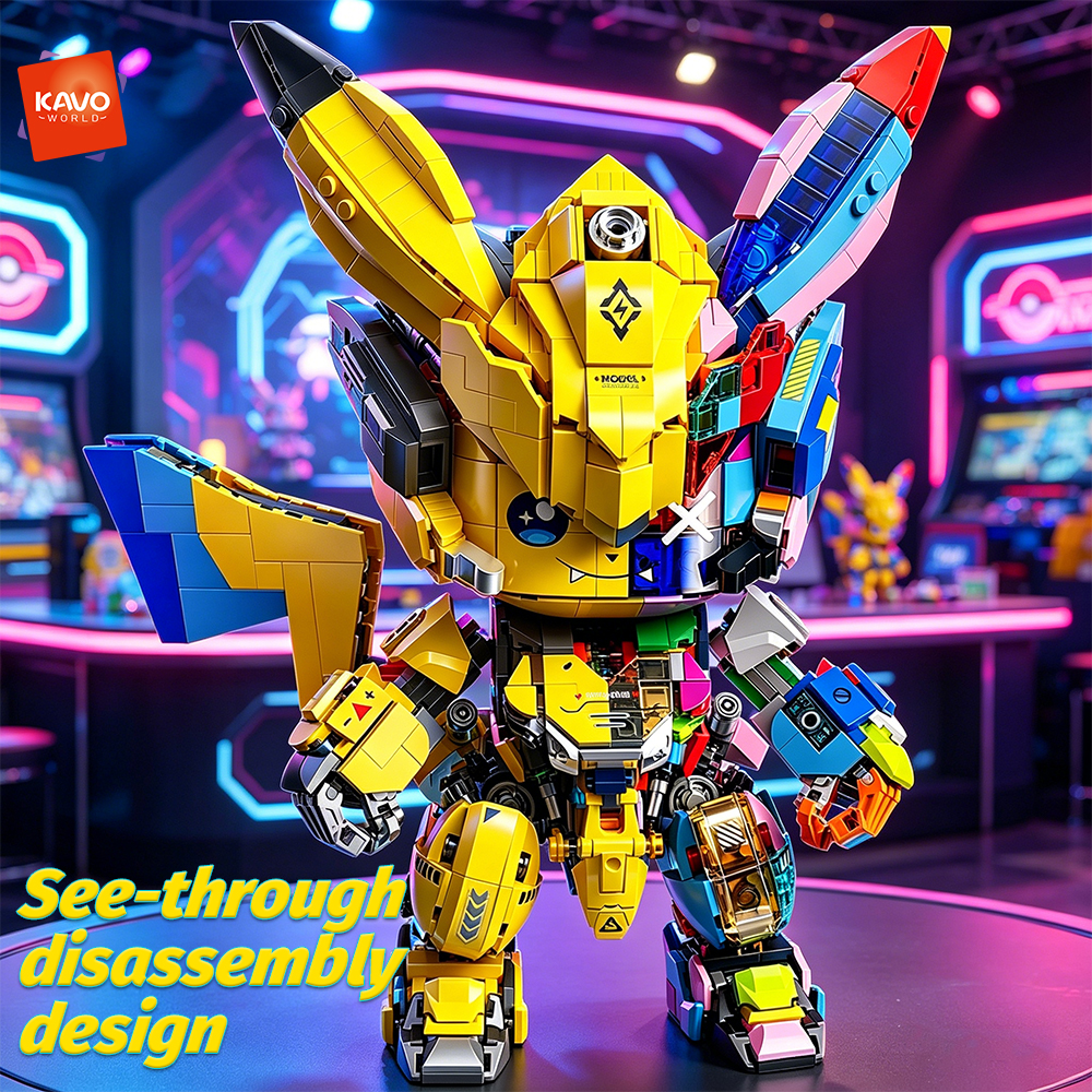 KAVOWORLD 1505 PCS DIY Mecha A - đánh giá và giá Desk Setup Gifts