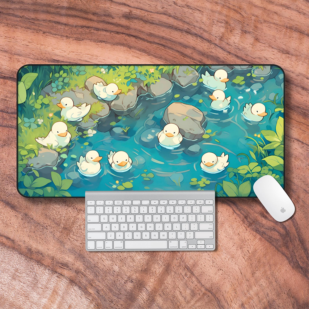 Kawaii Cute Duck Gaming Mouse  - đánh giá và giá Desk Setup Anime