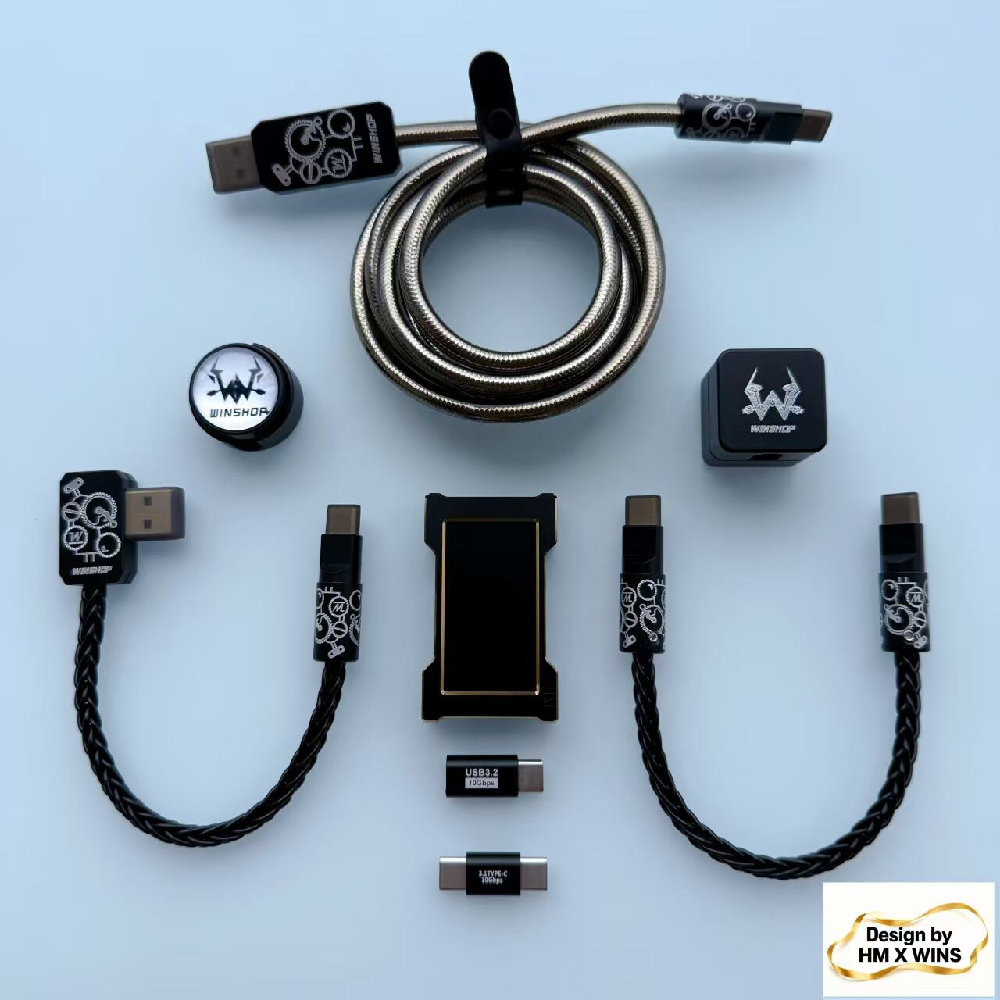 HM&WINS Co-Branded Set - Lumin - đánh giá và giá Desk Setup Usb Hub