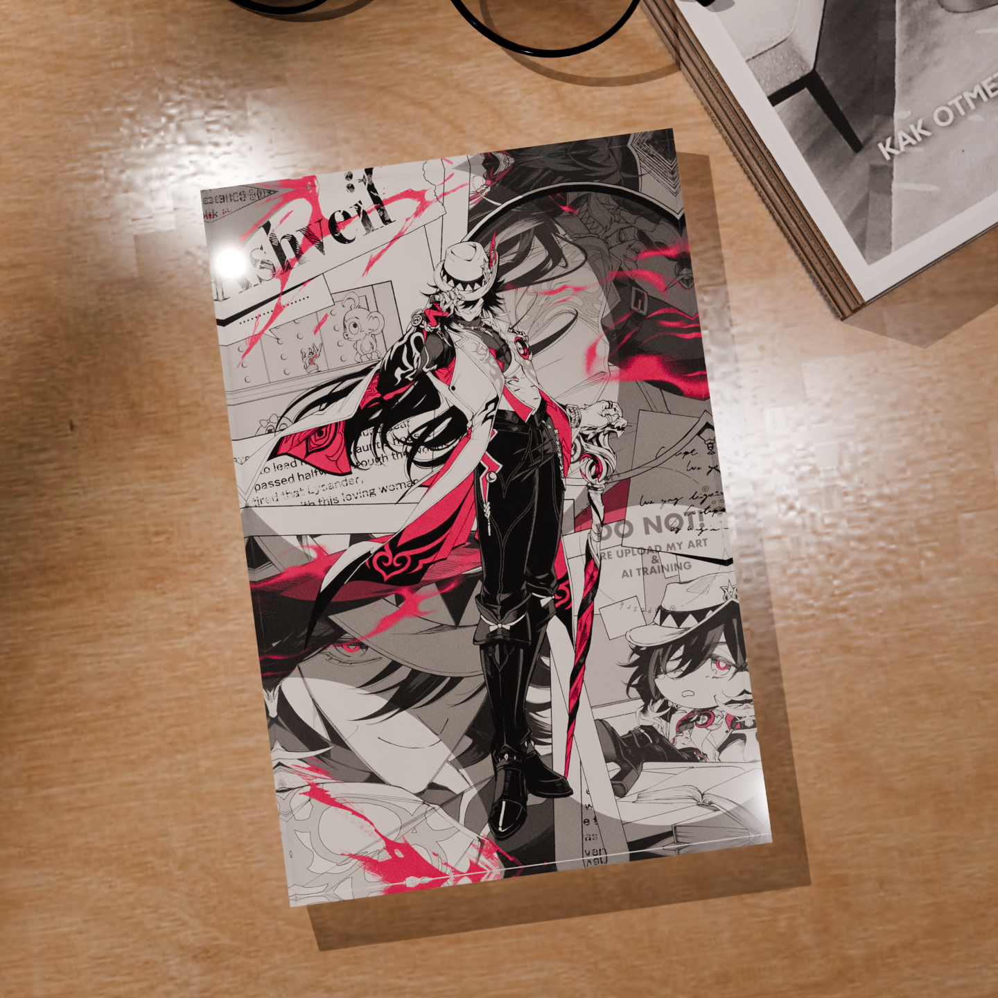 Honkai Star Rail Ashveil HSR P - đánh giá và giá Desk Setup Gifts