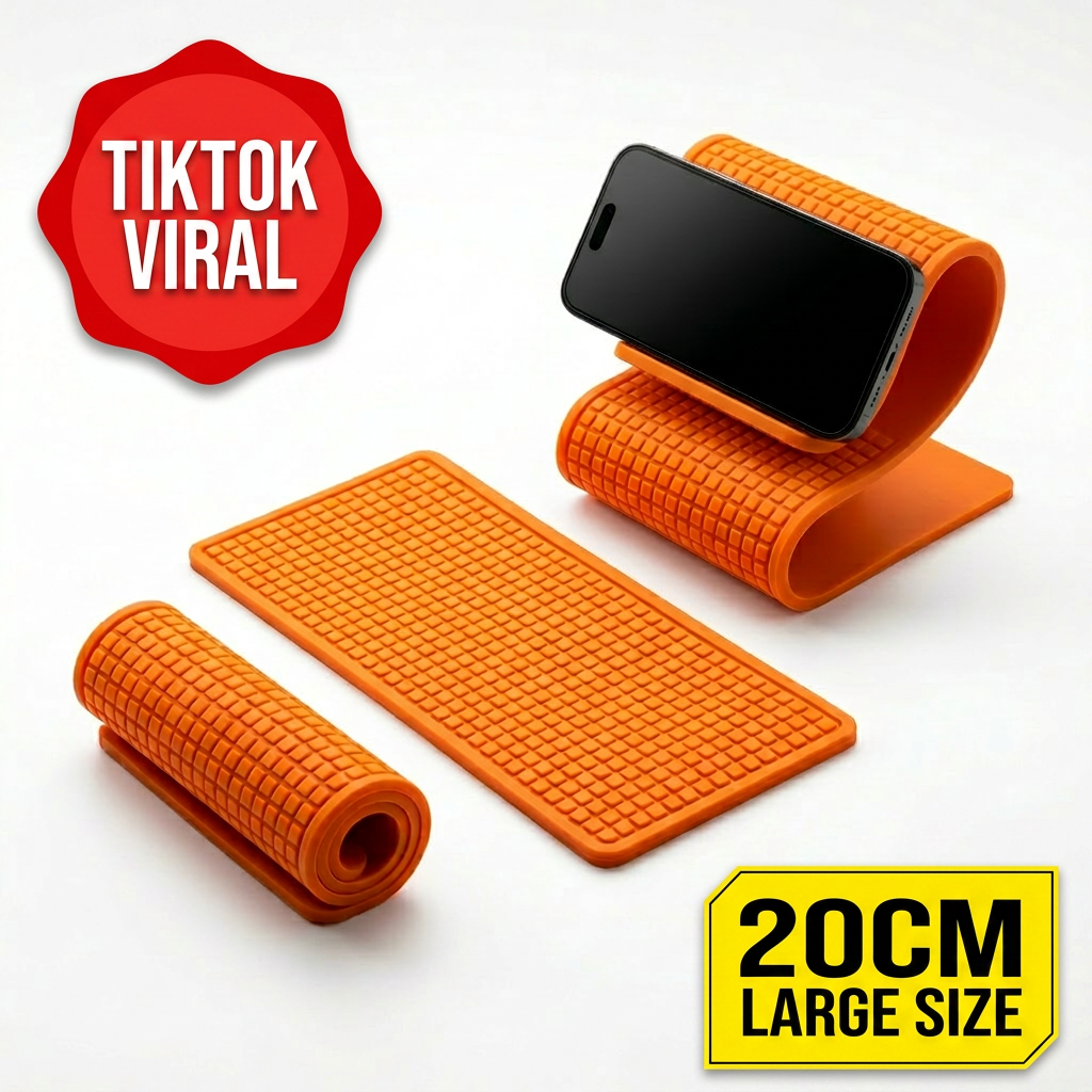 20CM Silicone Phone Stand, Tik - đánh giá và giá Desk Setup Tablet
