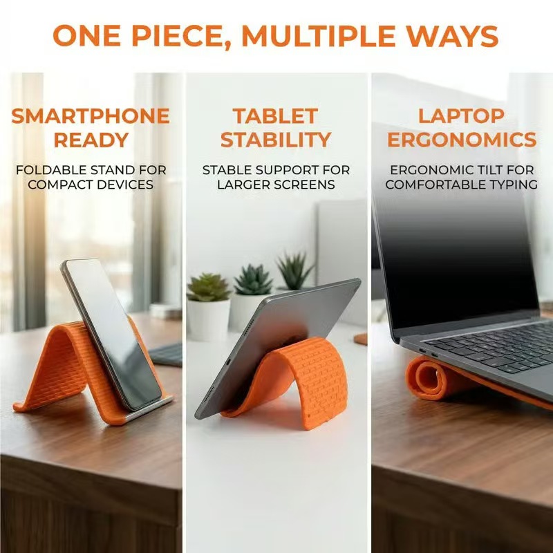 20CM Silicone Phone Stand, Tik - đánh giá và giá Desk Setup Tablet