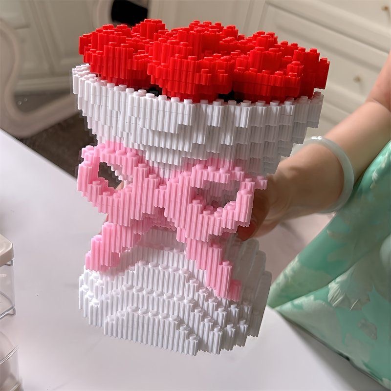 Red Rose Bundle Building Block - đánh giá và giá Desk Setup Gear