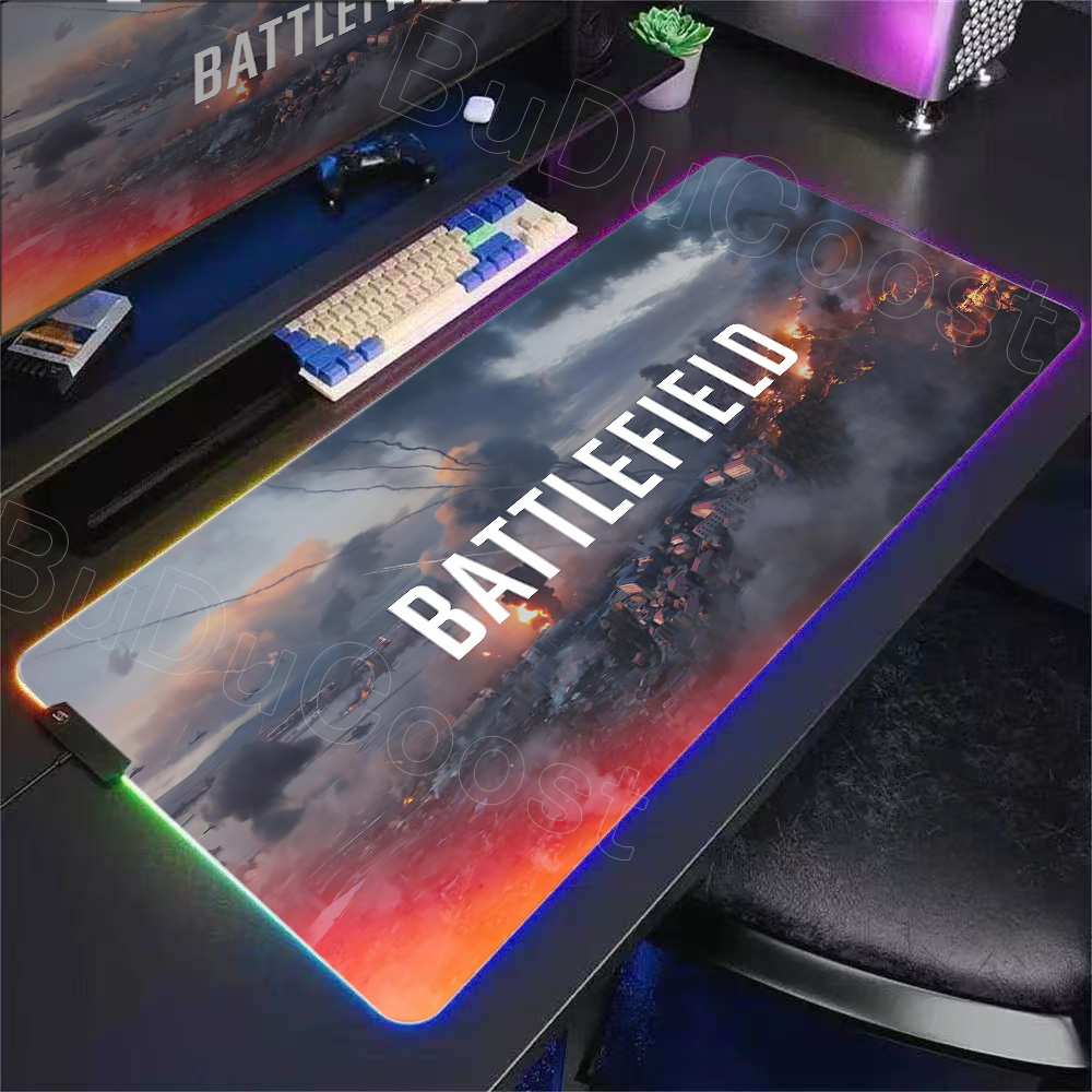 New Gamer RGB Desk Mat Backlig - đánh giá và giá Desk Setup For Gaming